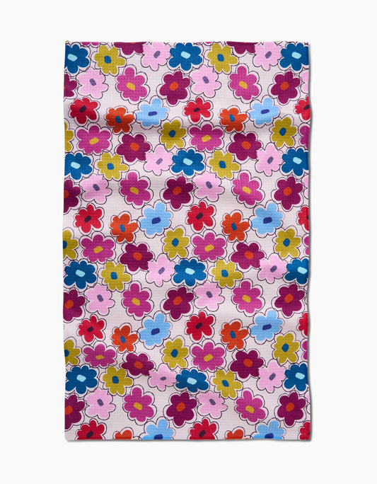 Flower Fling Tea Towel