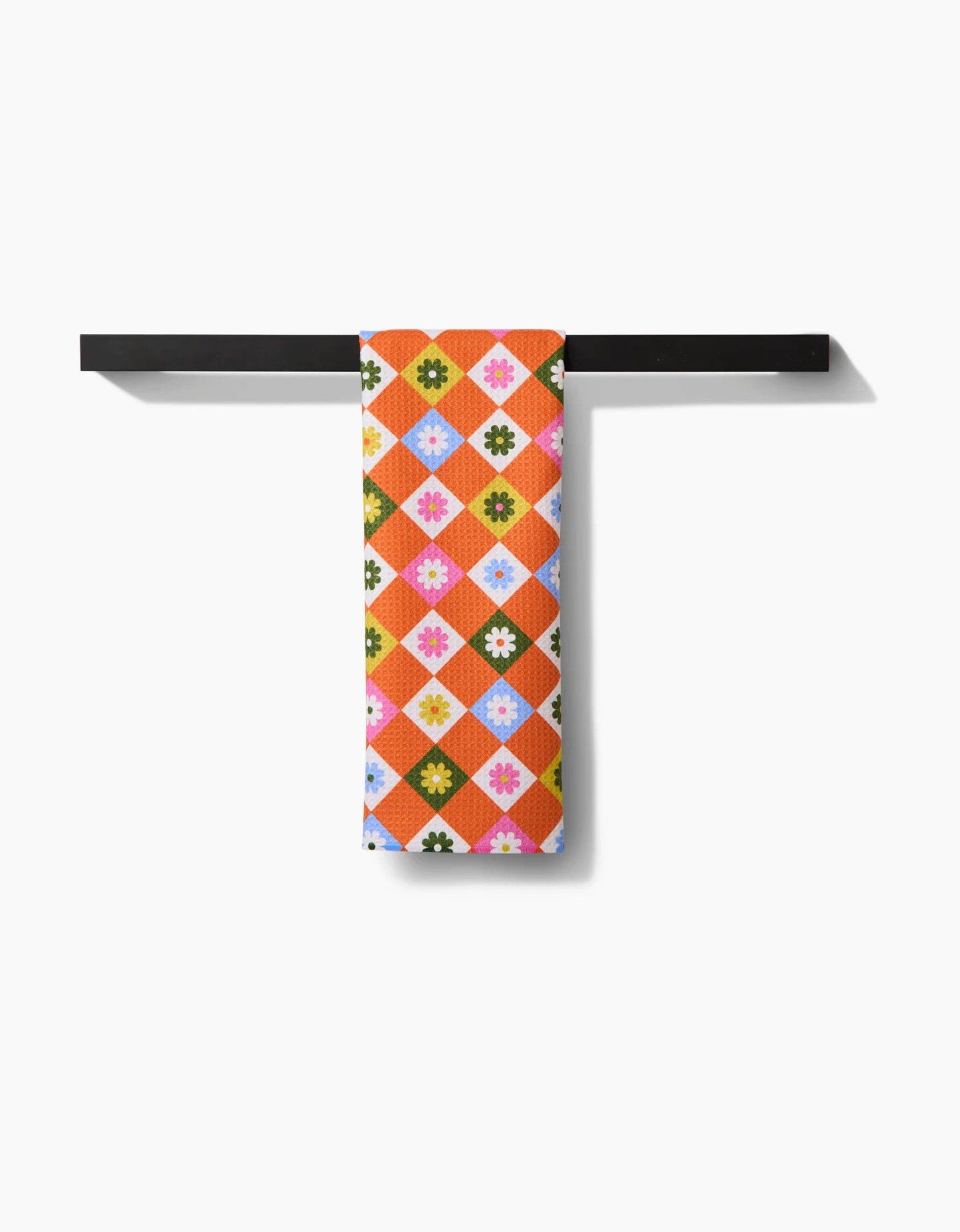 Spring Check Tea Towel