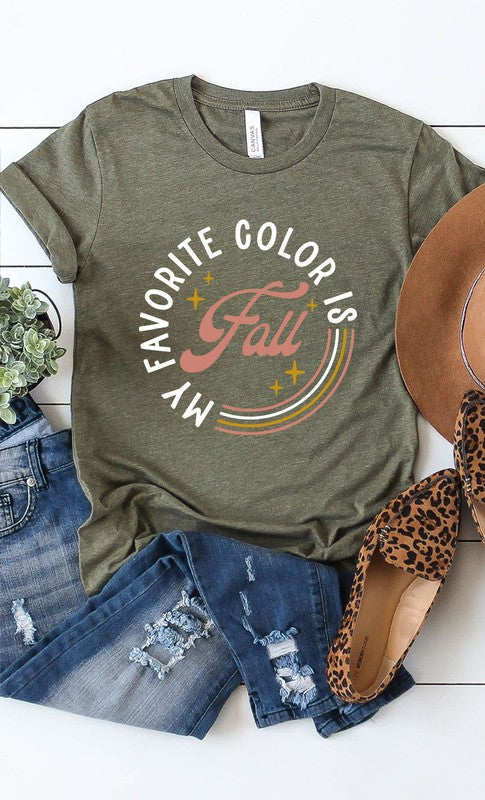 My Favorite Color is Fall Graphic Tee