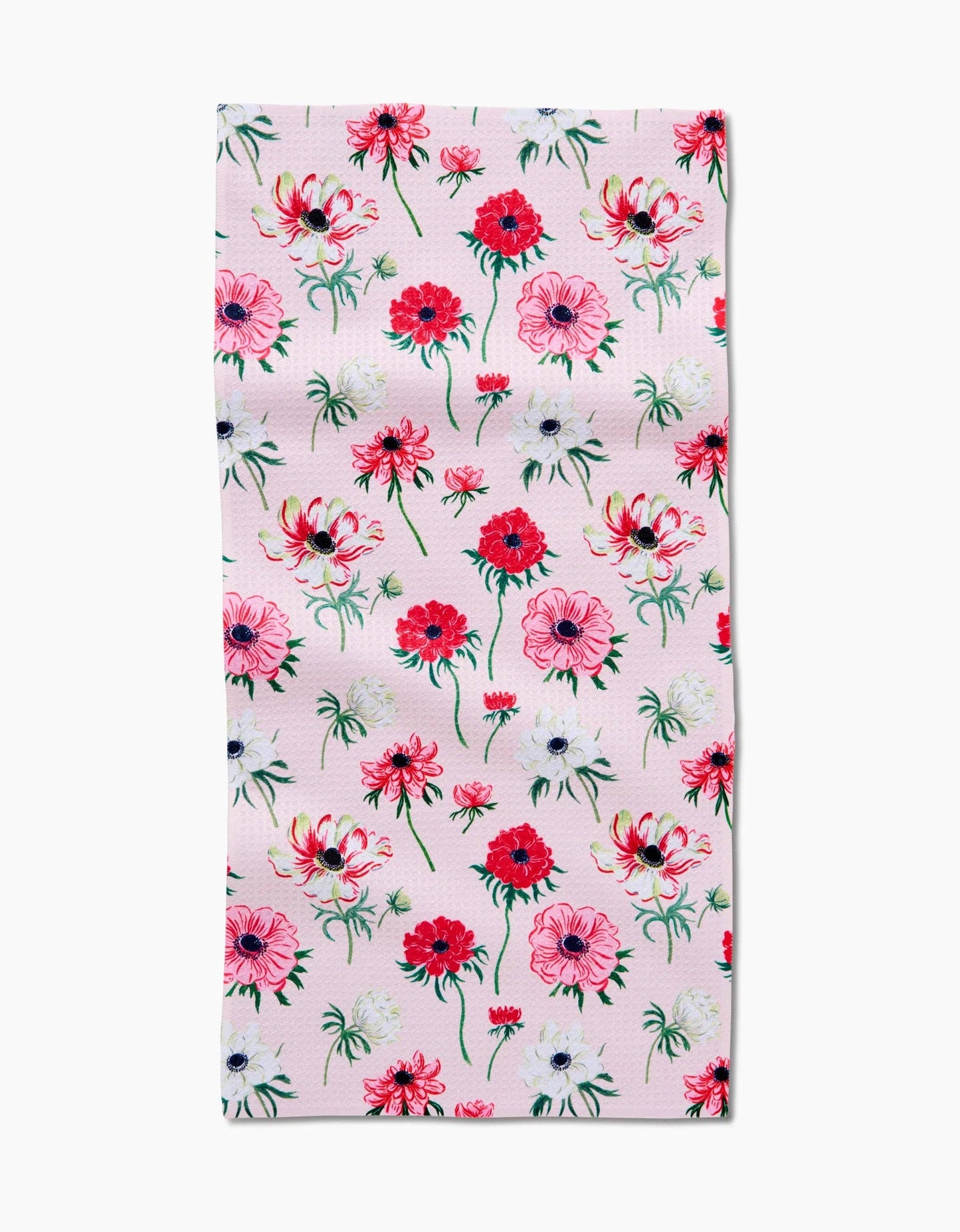 Anemone Garden Flowers Bar Towel
