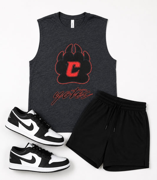 Yotes Pawprint Muscle Tank