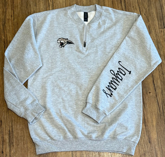 Jaguar 1/4" Zip Sweatshirt