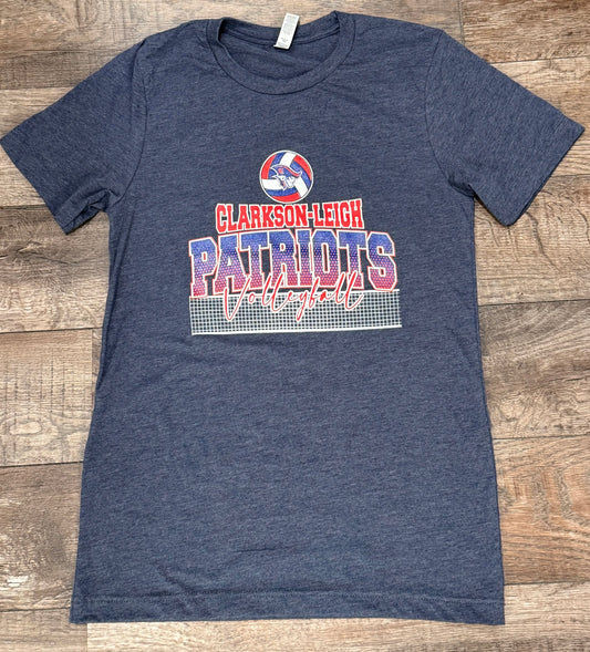 Clarkson Leigh Patriots Volleyball T-Shirt