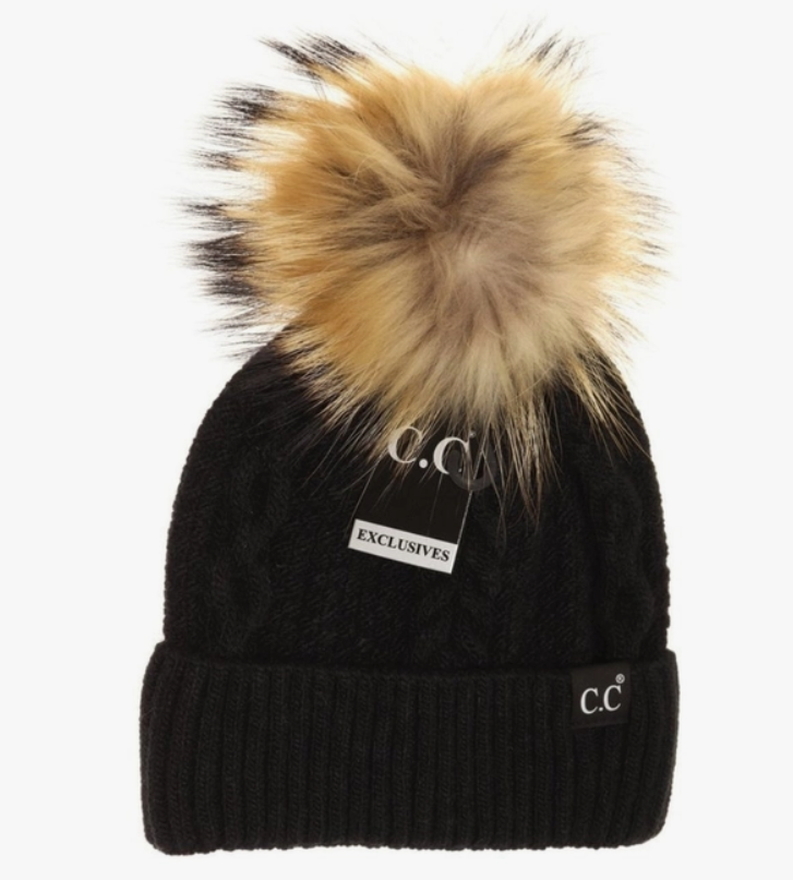Cc Exclusive - Black Label Special Edition Ribbed Cuff Beanie