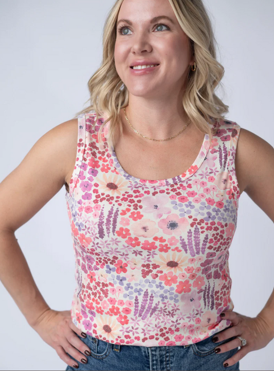 Ava Floral Tank