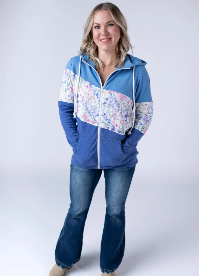 Colorblock Fullzip Hoodie