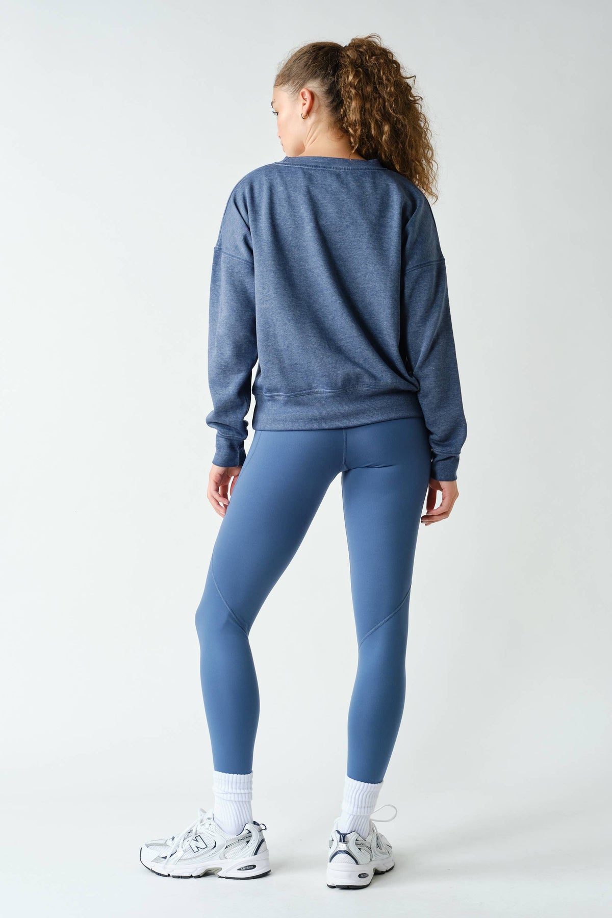 Mono B Coffee Bean Burned Out Crewneck Sweater