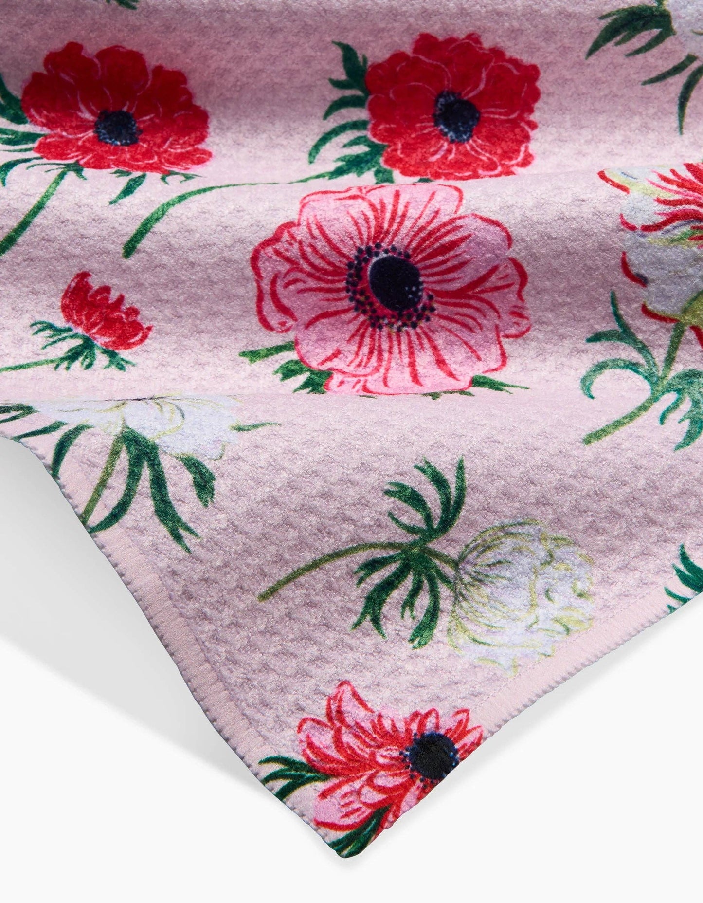 Anemone Garden Flowers Bar Towel