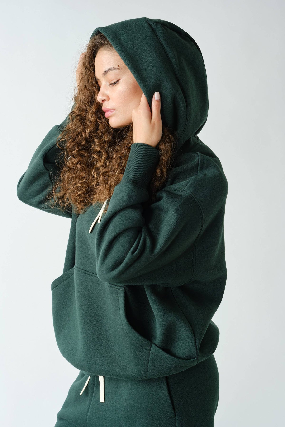 Mono B Black CloudWalk Pullover Fleece Hoodie