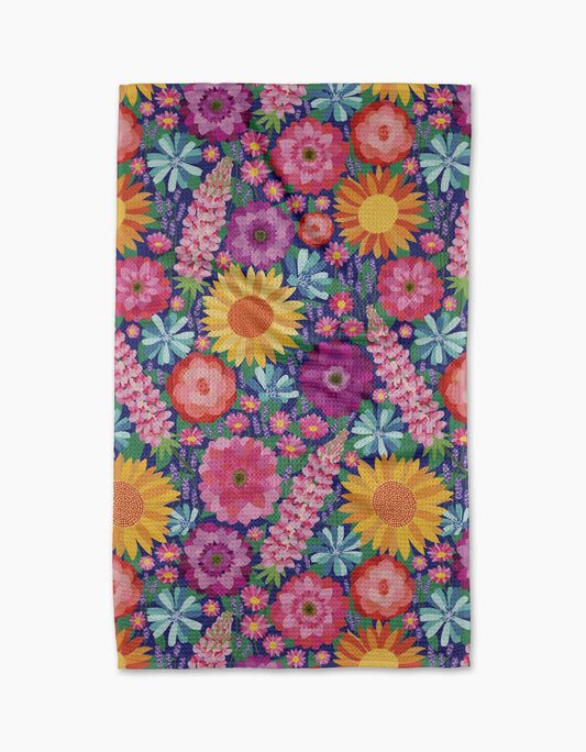 Spring Blooms Tea Towel