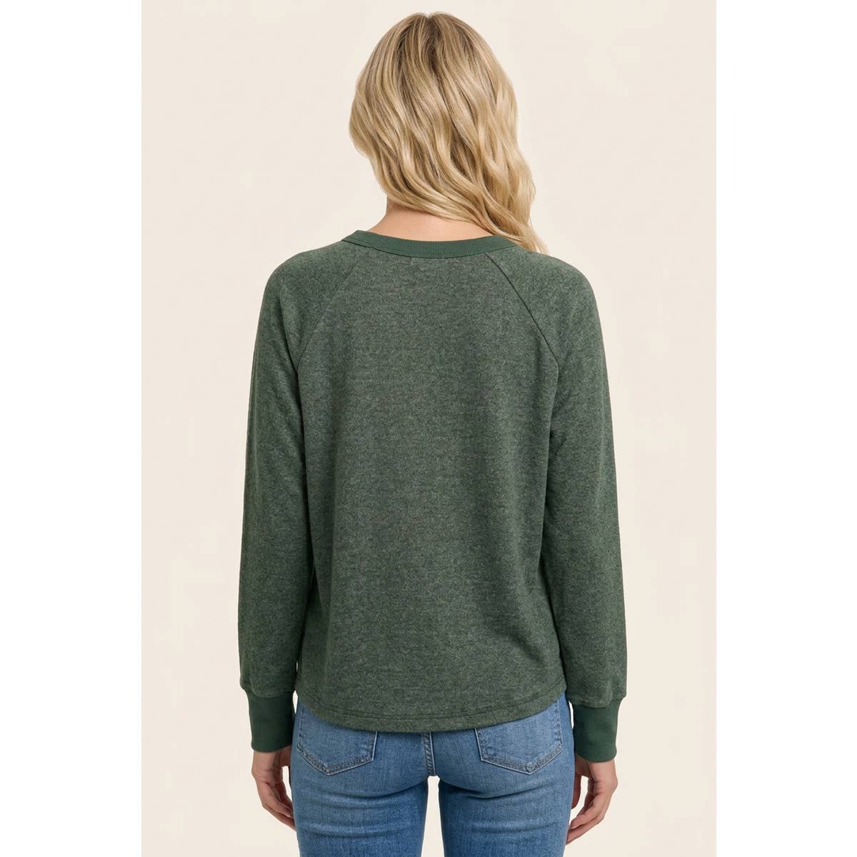 Brushed Everyday Top in Olive
