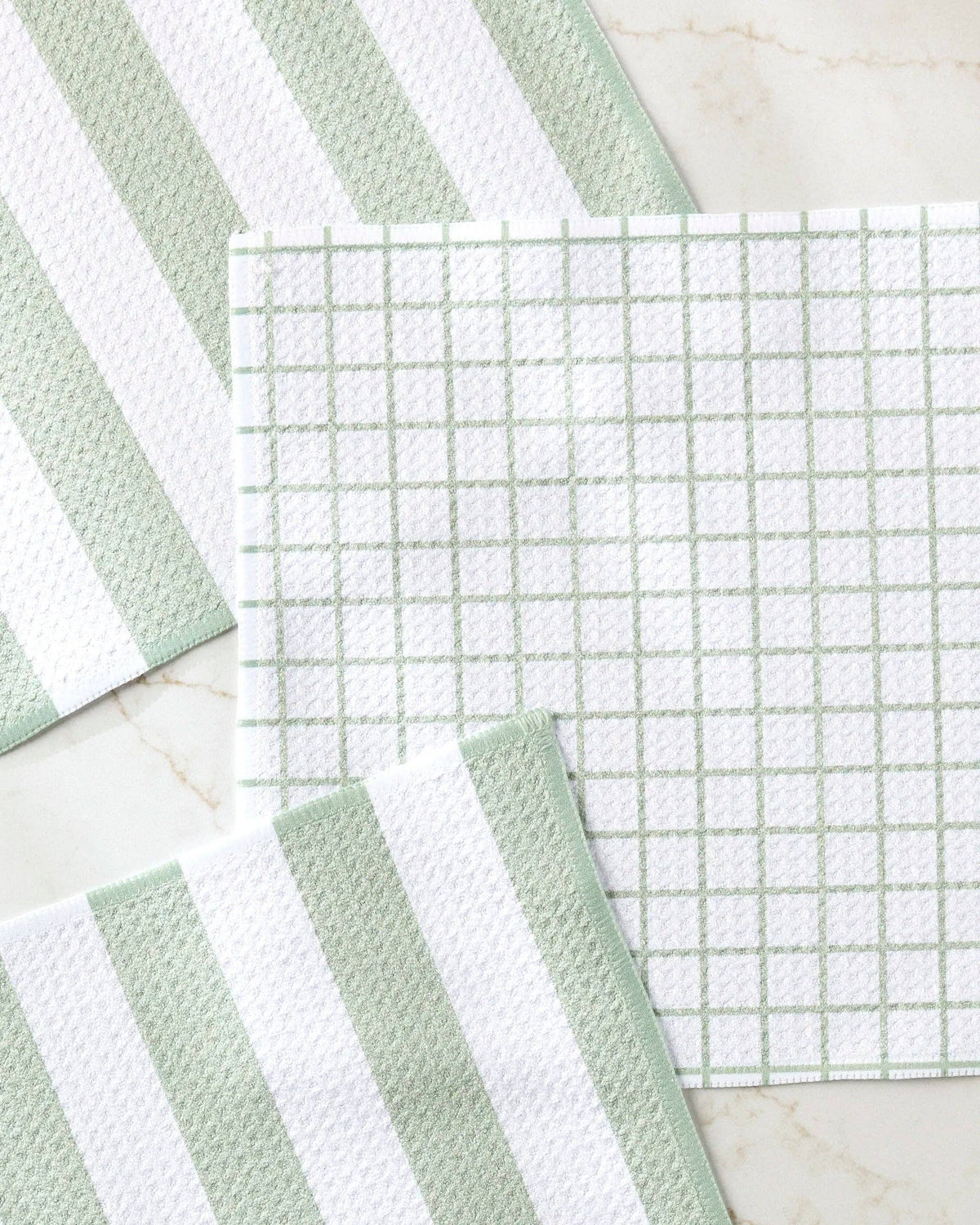 Sweet Mint Dishcloth Set