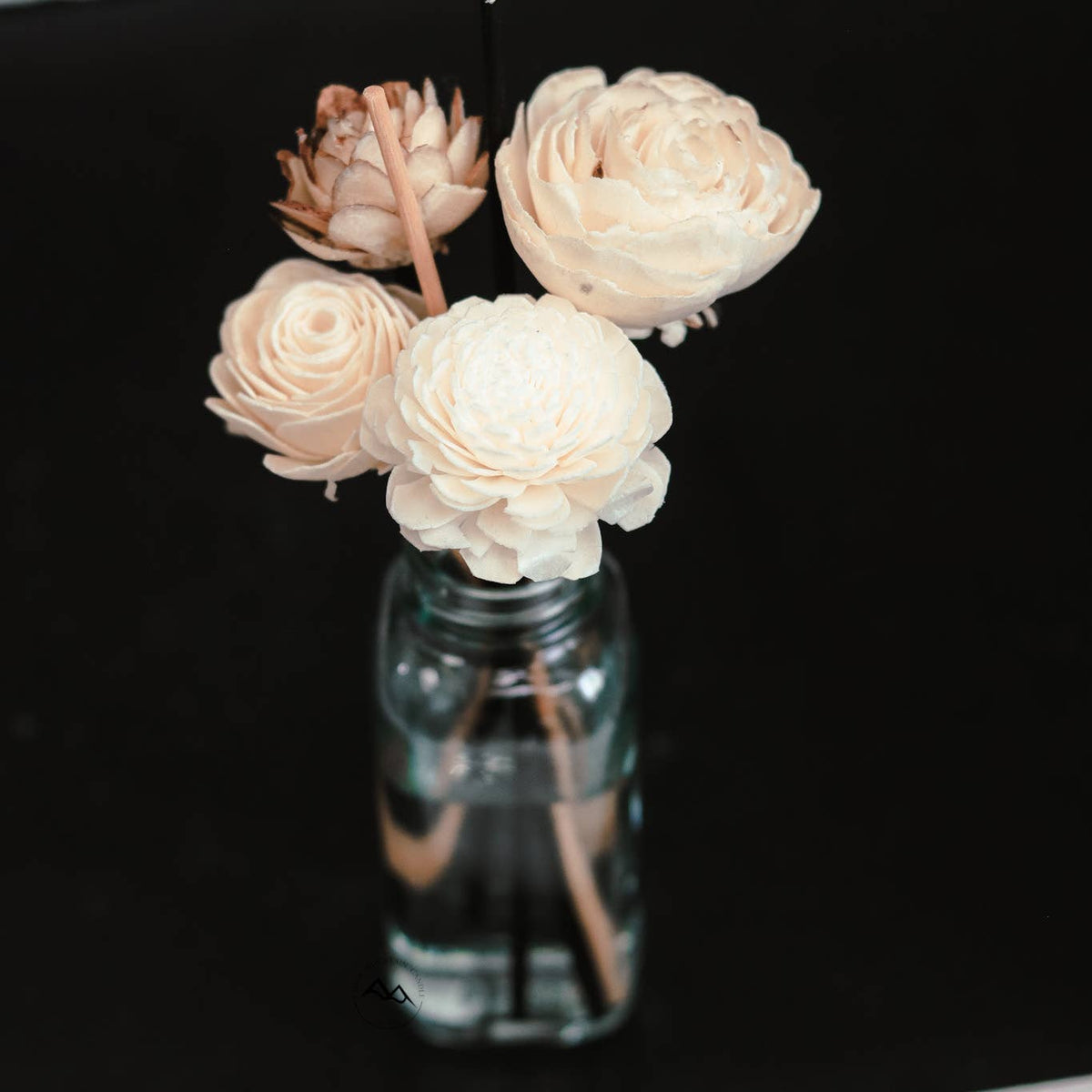 Mahogany & Teakwood - Flower Reed Diffuser