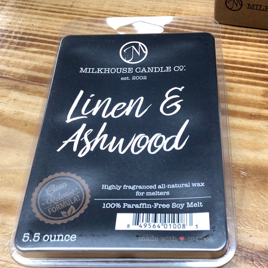 Linen & Ashwood Wax Melt