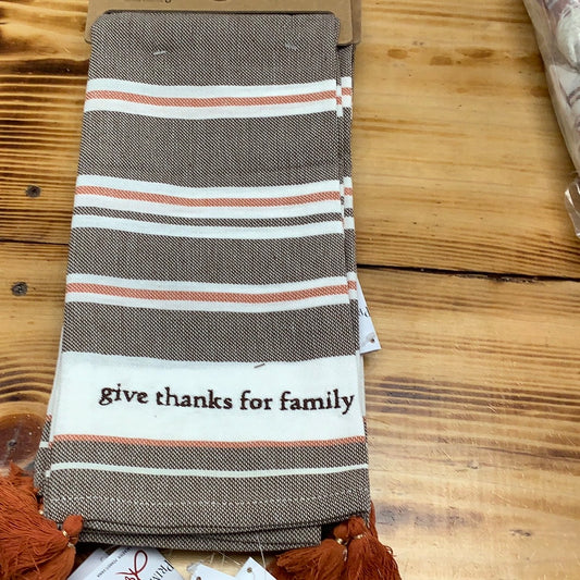 Give Thanks Towel