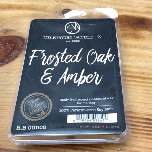 Frosted Oak & Amber Wax Melt