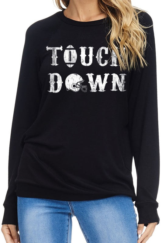 Long Sleeve Touch Down Top