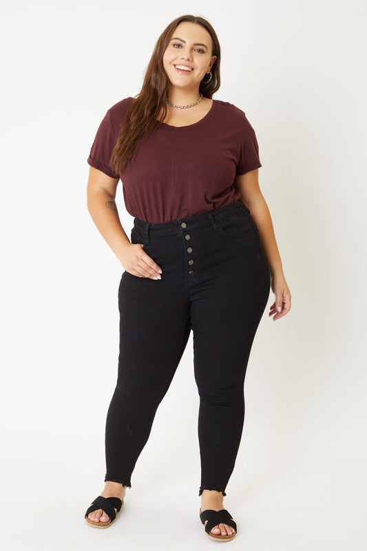 Plus Size KanCan High Rise Skinny Jeans
