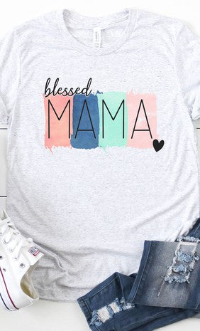 Plus Blessed MAMA T-Shirt
