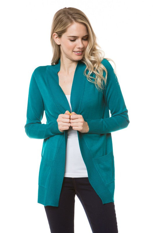 Open Front Cardigan