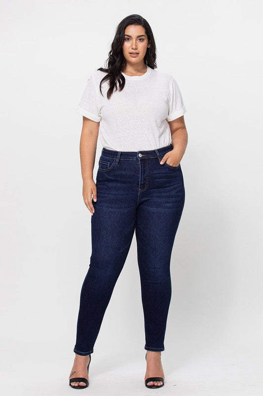 stå hyppigt Huddle Vervet Plus Size High Rise Skinny Jeans – Sandhills Clothing Co.