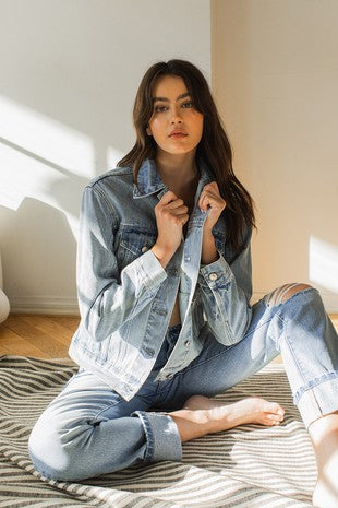 Vervet Boyfriend Denim Jacket