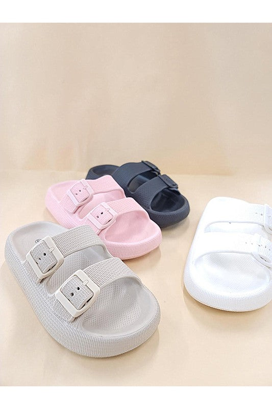 Casual Open Toe Slide on Sandals