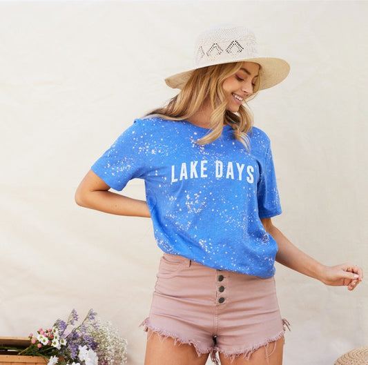 Bleached Lake Days T-Shirt