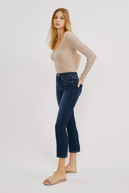 KanCan High Rise Kick Flare Jeans