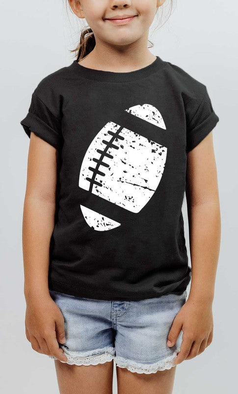 Youth Distressed Football  T-Shirt