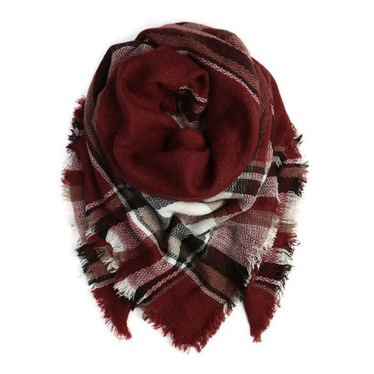 Blanket Fringed Scarf