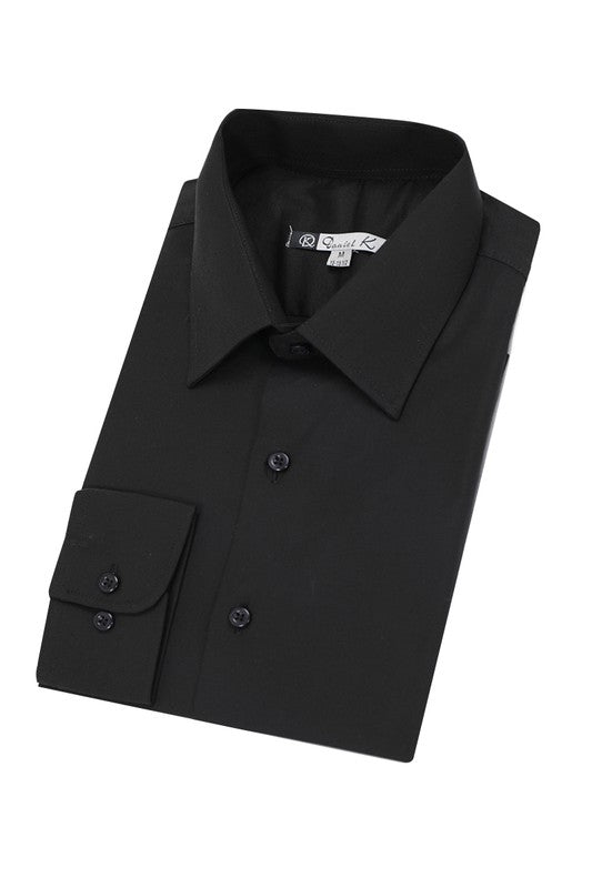 Black Long Sleeve Dress Shirt
