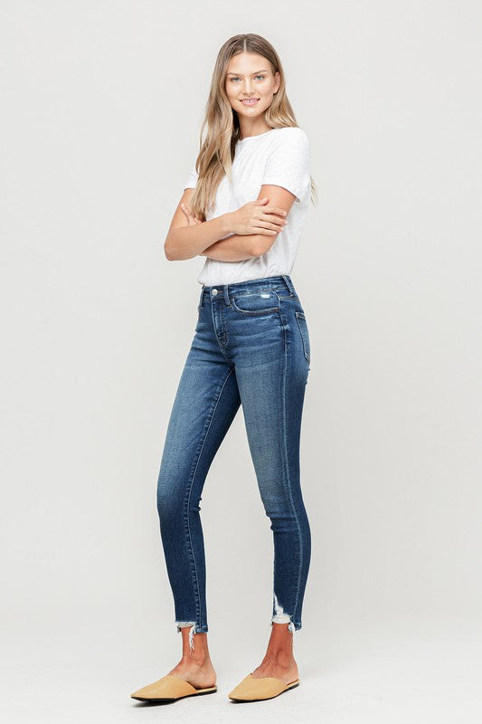 Vervet Mid Rise Ankle Skinny Jeans