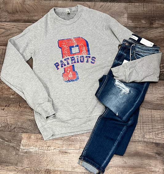 Grey Patriot Sweatshirt