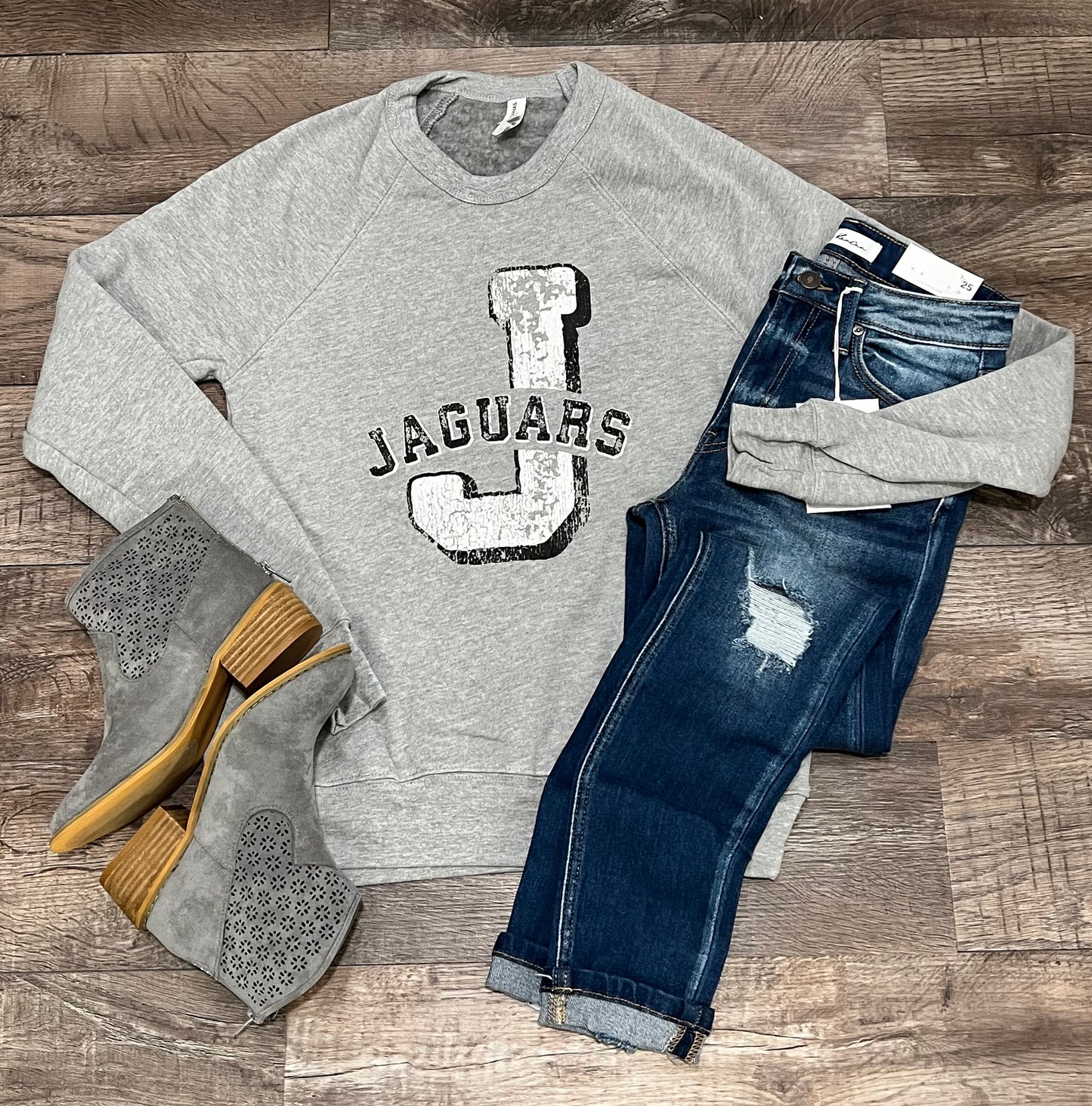 Grey Jaguar Sweatshirt