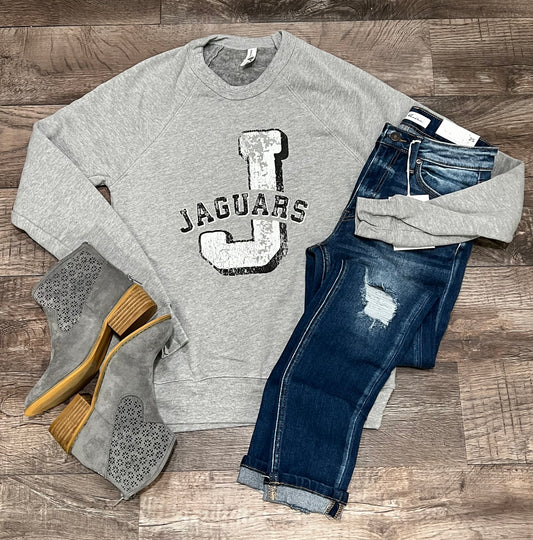 Grey Jaguar Sweatshirt