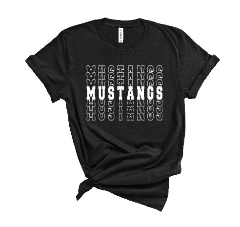 Black Mustangs T-Shirt